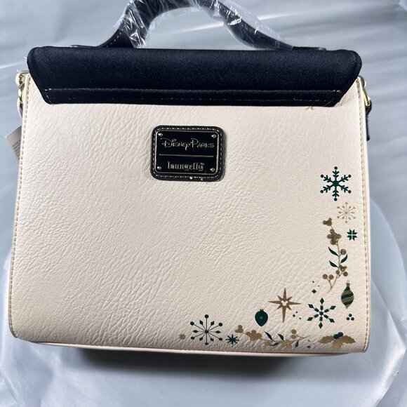 Epcot Disney Purse International Festival Holiday Loungefly Handbag Embroider - Picture 3 of 16